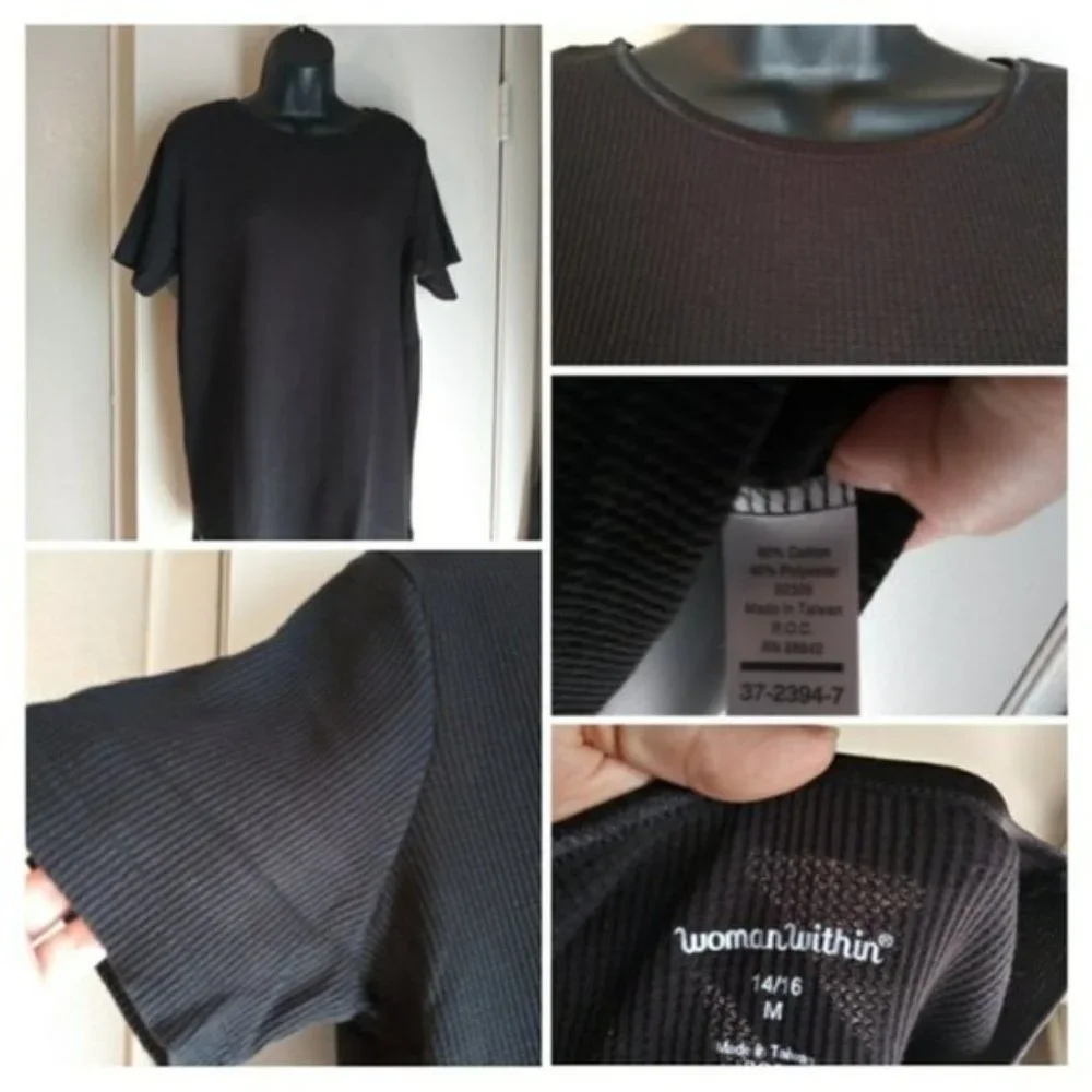Lot of 3 Woman Within Tees Bundle Women's Size 14/16- HURRY, LAST MARKDOWN!!! - Picture 13 of 14